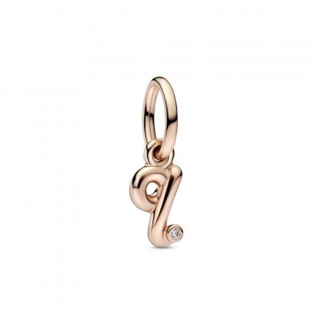 Charm colgante Pandora Moments 782476C01 Letra q