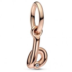 Charm colgante Pandora Moments 782459C01 Letra b