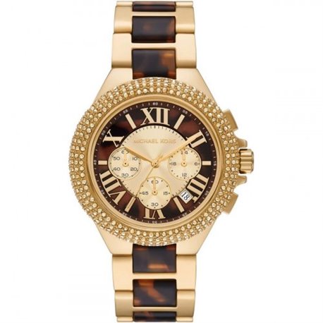 Reloj Michael Kors Camille MK7269 acero y carey