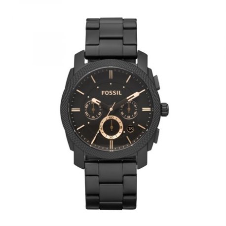 Reloj Fossil Machine FS4682 hombre acero negro