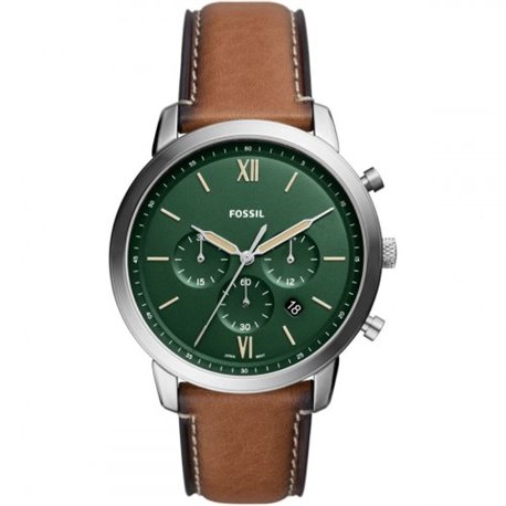 Reloj Fossil Neutra FS5963 hombre acero y cuero