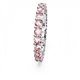 Anillo Swarovski Matrix 5658856 rosa baño rodio