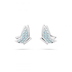 Pendientes de botón Swarovski Lilia 5662183 rodio