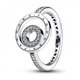 Anillo Pandora 192316C01-52 círculos circonitas