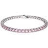 Pulsera Swarovski 5648931 Matrix Tennis rosa 