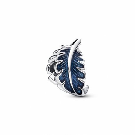 Charm Pandora Moments 792576C01 pluma azul