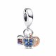 Charm colgante Pandora Moments 782572C01 triple