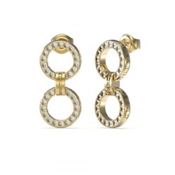 Pendientes Guess JUBE03166JWYGT-U Circle Lights