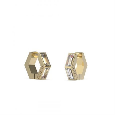 Pendientes Guess JUBE03133JWYGT-U Huggie Me mujer