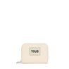 Monedero mediano Tous 395901167 Sylvia beige