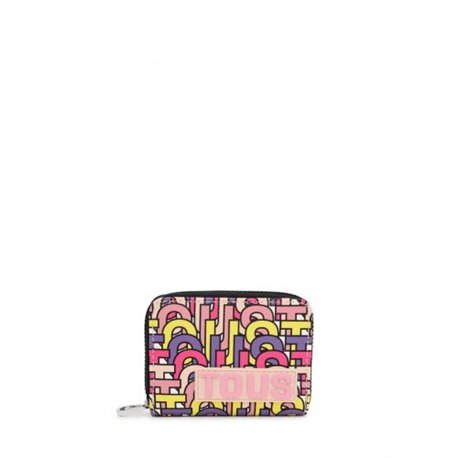 Monedero mediano Tous 395901498 Vera multi rosa