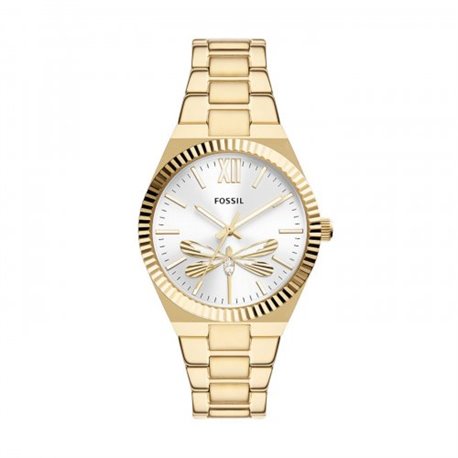 Reloj Fossil Scarlette ES5262 mujer acero IP oro