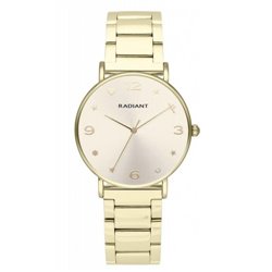 Reloj Radiant Cozy RA597202 mujer acero IP dorado