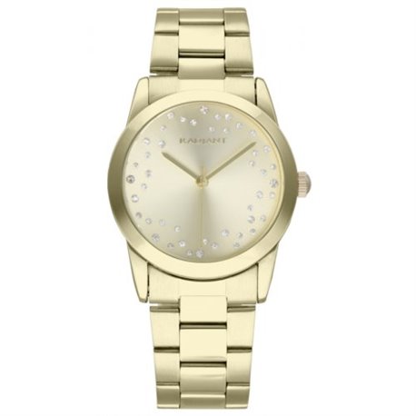 Reloj Radiant Fiji RA606203 mujer acero champagne