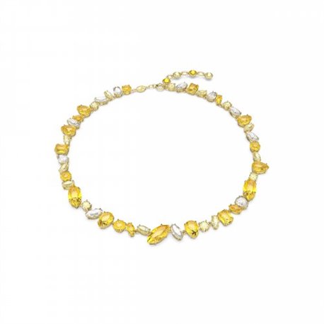 Collar Swarovski Gema 5652800 amarillo mujer