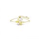 Pulsera Swarovski Gema 5652820 flor amarillo