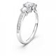 Anillo Swarovski Attract trilogy 5656289 blanco