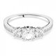 Anillo Swarovski Attract trilogy 5656289 blanco