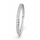 Anillo Swarovski Vittore 5656300 blanco mujer