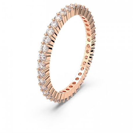 Anillo Swarovski Vittore 5656302 Baño oro rosa