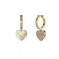 Pendientes Guess JUBE03136JWYGT-U Huggie Me mujer