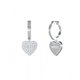 Pendientes Guess JUBE03136JWRHT-U Huggie Me