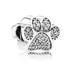 Abalorio Pandora 791714CZ Mujer Huella Plata Circonitas