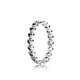 Anillo Pandora 190980-58 Mujer Plata Corazón Circonitas