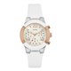 Reloj Guess Rockstar W0773L1 Mujer Blanco Silicona Multifunción