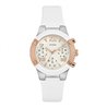 Reloj Guess Rockstar W0773L1 Mujer Blanco Silicona Multifunción