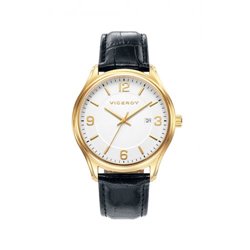 Reloj Viceroy  401035-95 Hombre Blanco Piel Calendario