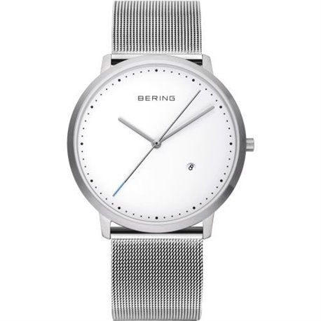 Reloj  BERING Malla acero gris 11139-004 hombre Gris