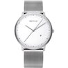 Reloj  BERING Malla acero gris 11139-004 hombre Gris