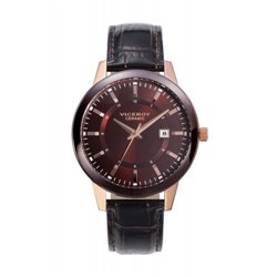 Reloj Viceroy 47845-47 Hombre Marrón Cuarzo Analógico