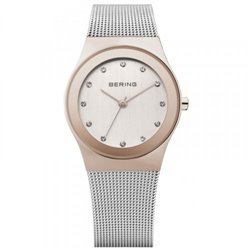 Reloj BERING Malla acero 12927-064 mujer rosado