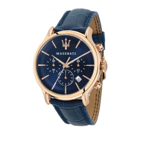 Reloj MASERATI Epoca R8871618007 Hombre Azul Calendario