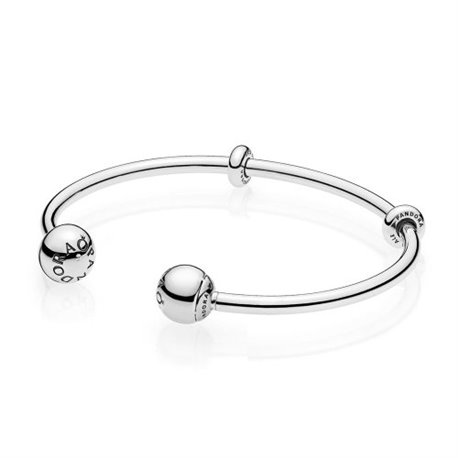 Pulsera Pandora 596477-1 Mujer Moments Plata