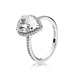 Anillo Pandora 196251CZ-52 Plata Circonitas Lágrima Radiante