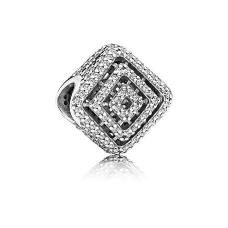 Abalorio Charm Pandora 796211CZ Plata Circonitas Líneas Radiantes