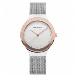 Reloj Bering 12934-060 Mujer Gris Acero Cuarzo