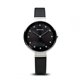 Reloj Bering 12034-602 Mujer Negro Piel Cuarzo