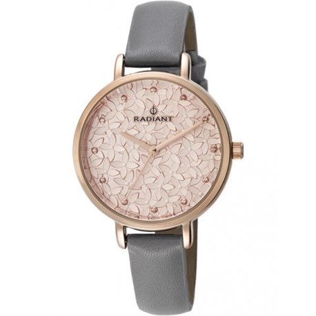 Reloj Radiant RA431603 Mujer Rosado Piel Cuarzo