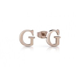 Pendientes Botón Guess UBE85006 mujer acero