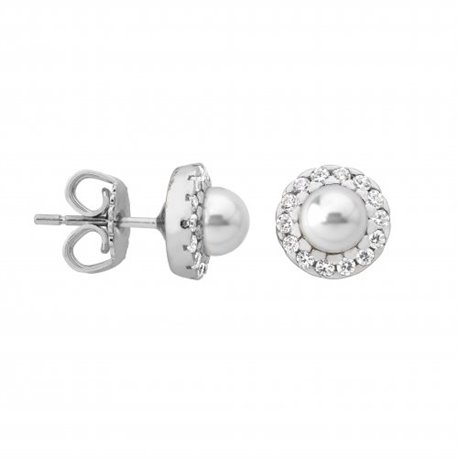 Pendientes Majorica 152550120000101 mujer plata