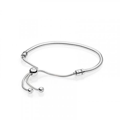 Pulsera Pandora 597125CZ-2 mujer plata Moments Deslizante