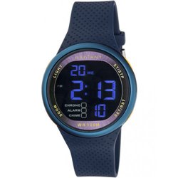 Reloj Radiant RA445601 Hombre Negro Silicona